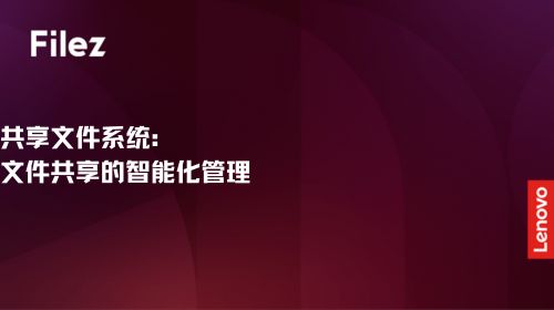 共享文件系统：文件共享的智能化管理