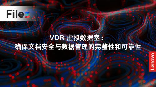 VDR 虚拟数据室：确保文档安全与数据管理的完整性和可靠性
