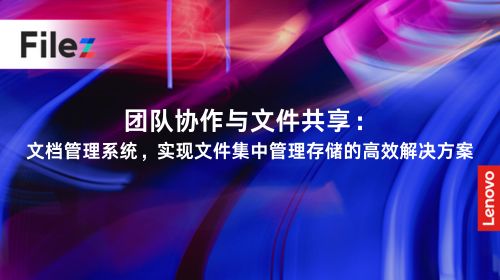 团队协作与文件共享：文档管理系统，实现文件集中管理存储的高效解决方案
