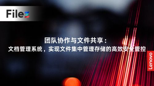 团队协作与文件共享：文档管理系统，实现文件集中管理存储的高效安全管控