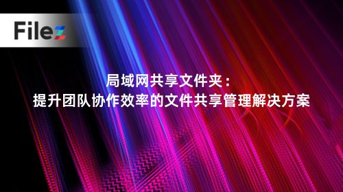 局域网共享文件夹：提升团队协作效率的文件共享管理解决方案