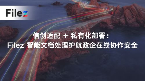 信创适配 + 私有化部署：Filez 智能文档处理护航政企在线协作安全