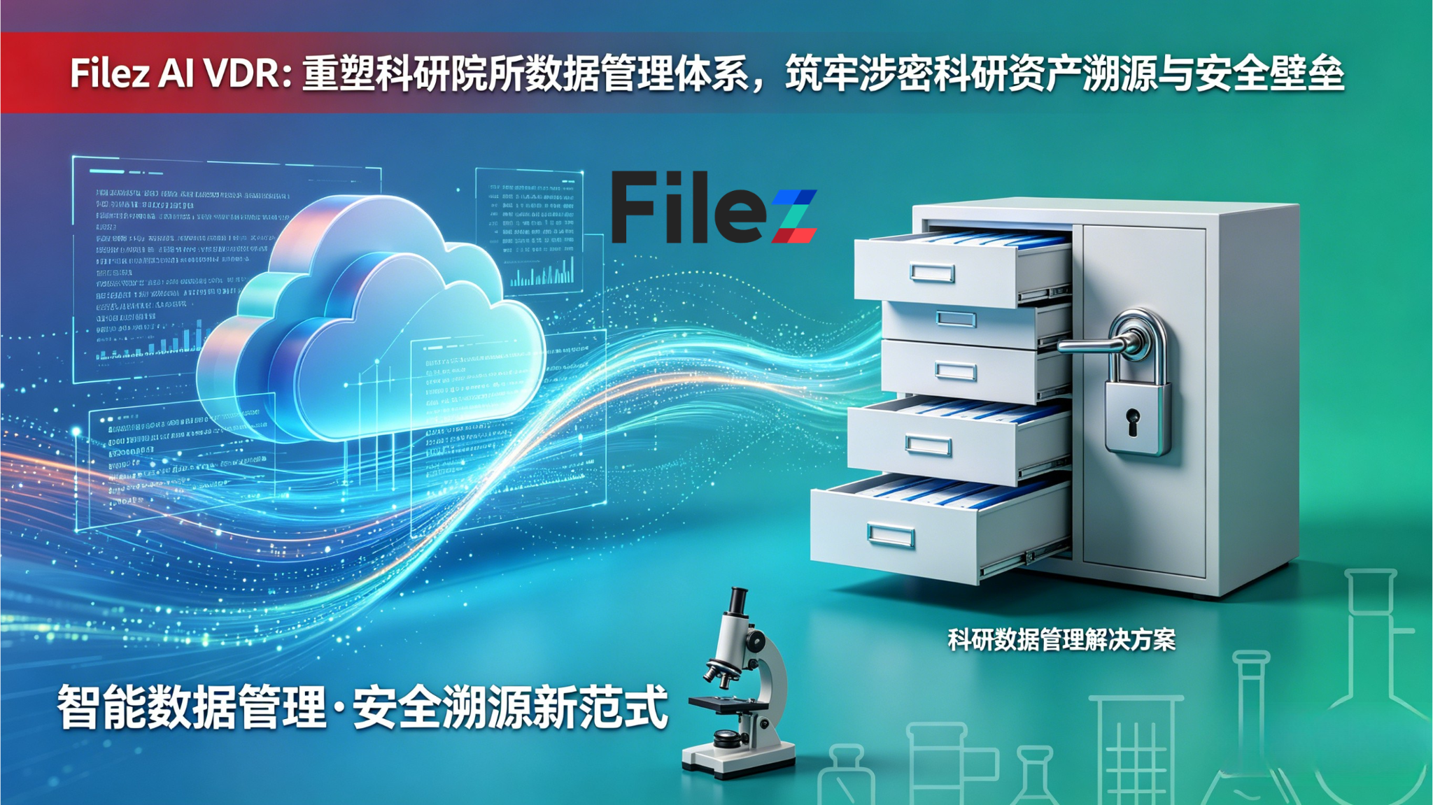 Filez AI VDR：重塑科研院所数据管理体系，筑牢涉密科研资产溯源与安全壁垒